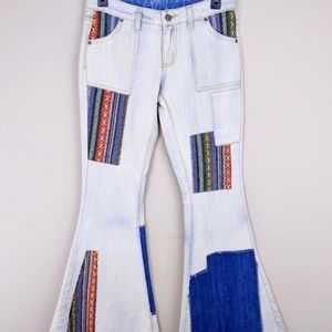 CARMAR | Tapestry Wide Leg Jeans-E85 Size 4